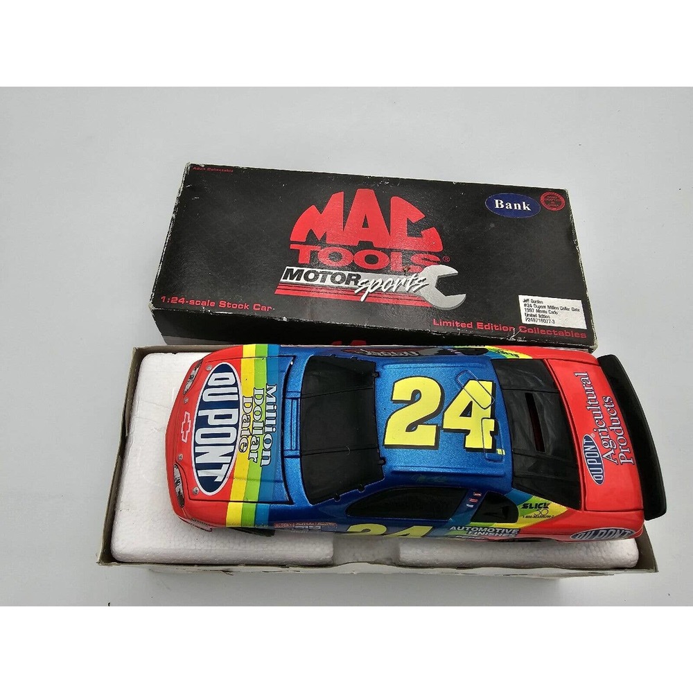JEFF GORDON #24 Dupont Million Dollar Date Bank 1:24 Diecast 1997 Action